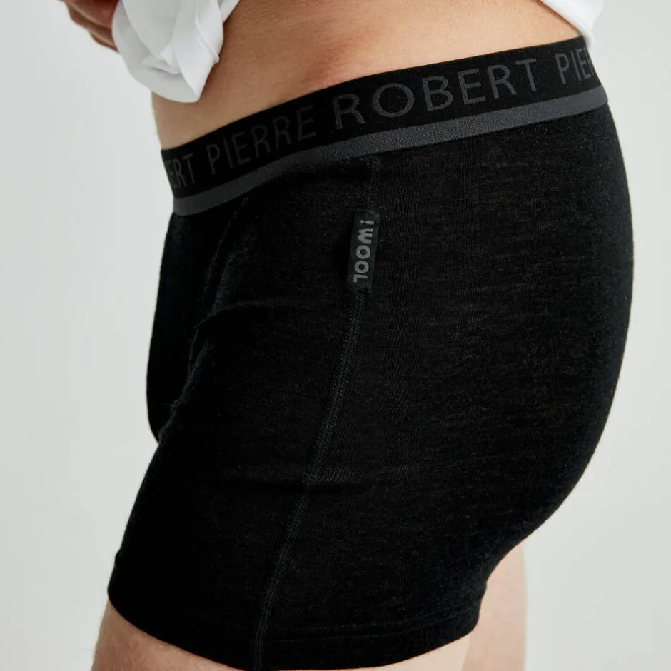Pierre Robert Boxershorts Herre Ull