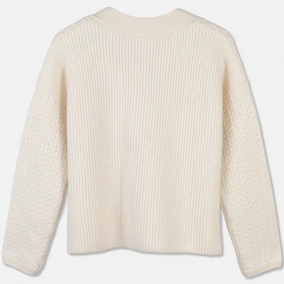 Pierre Robert Cardigan Med Struktur