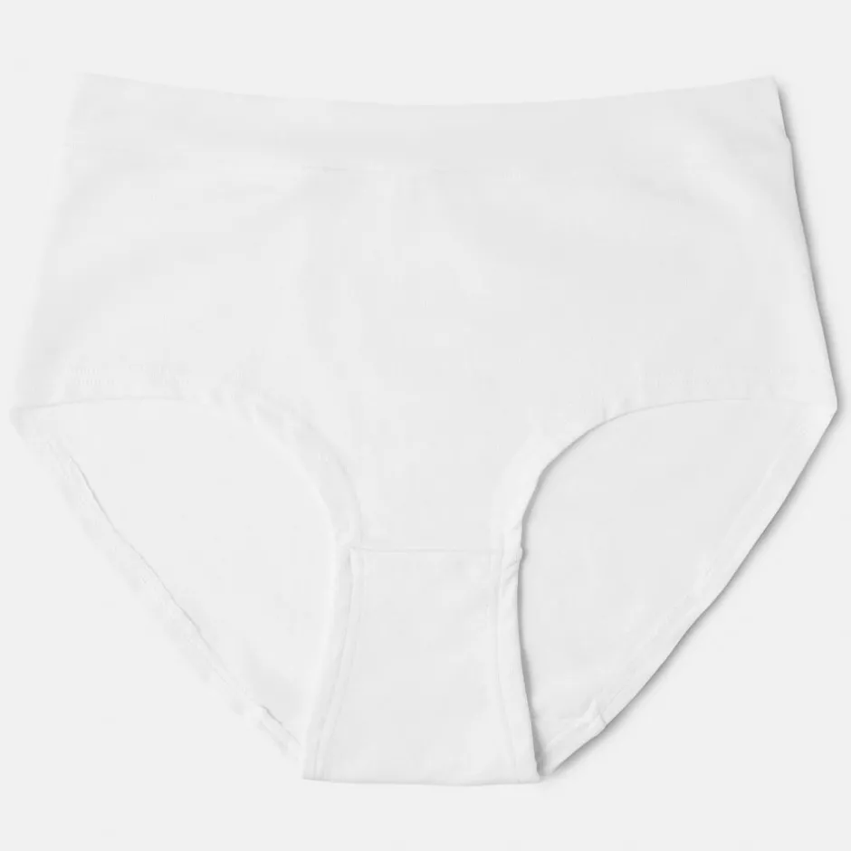 Pierre Robert High Waist Truse Bomull, Uten Strammende Strikk X3