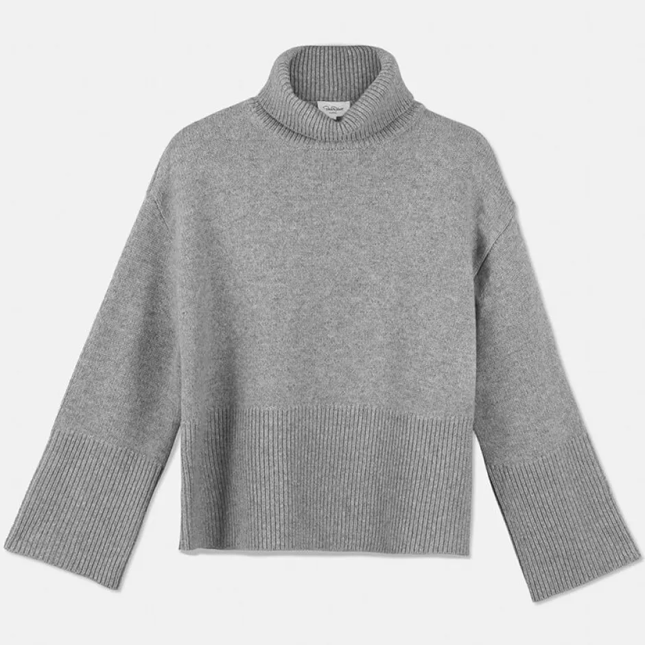 Pierre Robert Oversized Høyhalset Strikkegenser