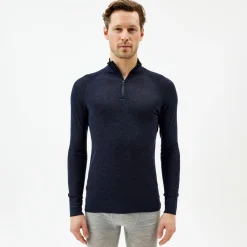 Pierre Robert Ulltrøye Herre Merinoull Zip