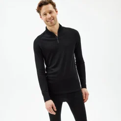 Pierre Robert Ulltrøye Herre Merinoull Zip